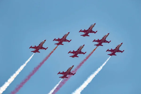 2a mostra aerea di Torre del Ma — Foto Stock