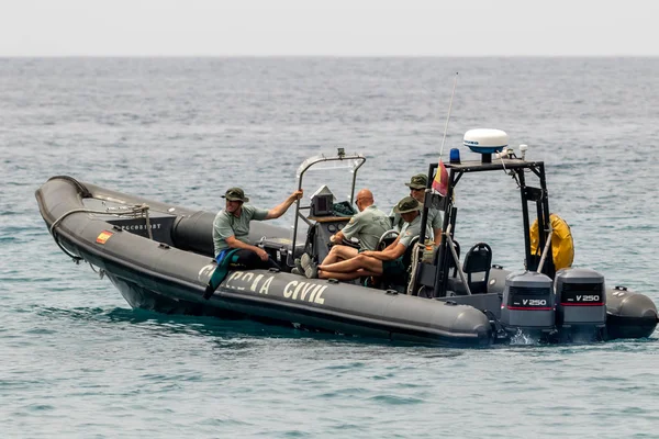 Guardia Civil parti őrség járőr — Stock Fotó