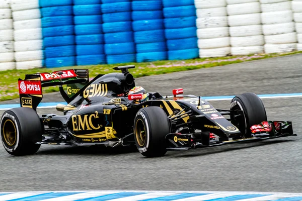 Lotus F1 racingTeam — Stock Photo, Image
