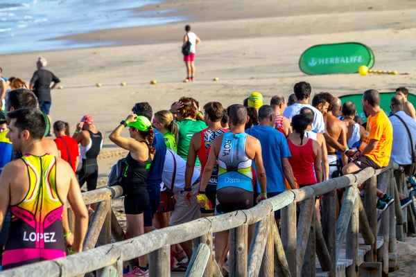 XXI triatlón Herbalife Villa de Rota — Foto de Stock