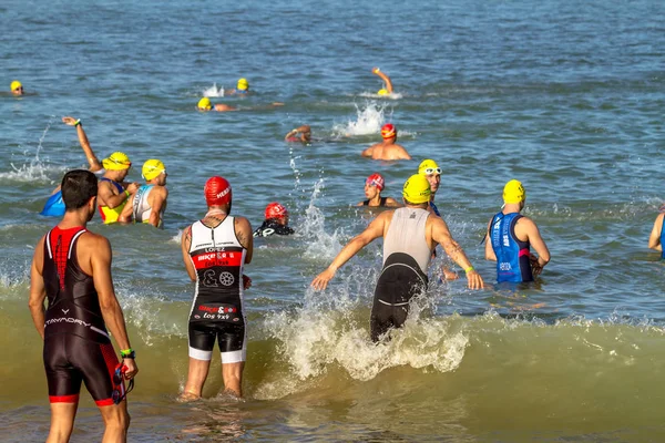 XXI triathlon Herbalife Villa de Rota — Stok Foto