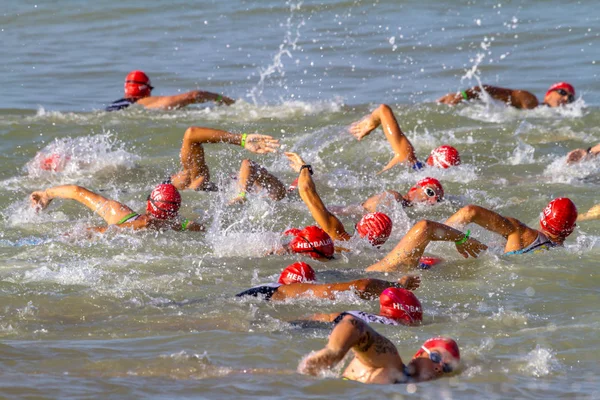 XXI triatlon Herbalife Villa de Rota — Stok fotoğraf