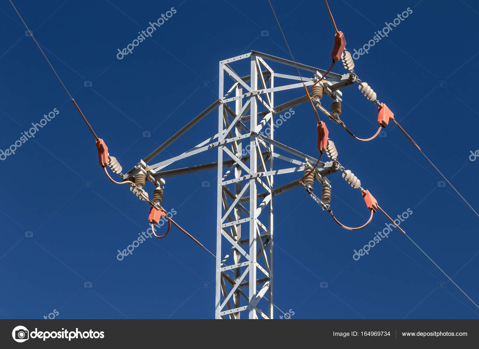 Transmission of electric current ⬇ Stock Photo, Image by © viledevil