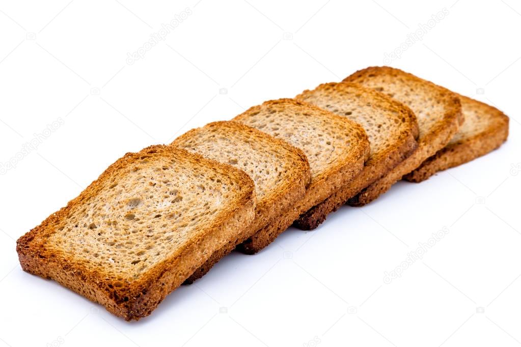 Lots of slices of toast