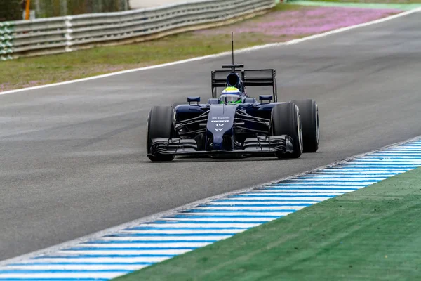 Týmu williams f1, felipe massa, 2014 — Stock fotografie