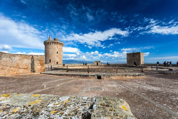 Bellver-slottet i palma de mallorca — Stockfoto