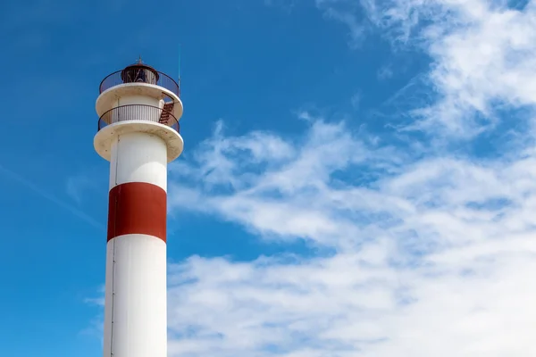 Leuchtturm in Rota, Cadiz, Spanien — Stockfoto