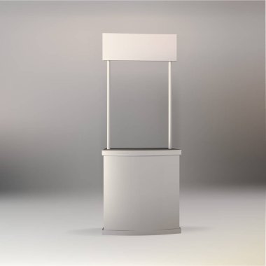 stand; boş; yazı tahtası; bilgi