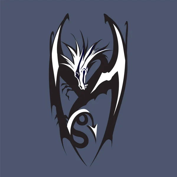 Вектор логотипа Dragon — стоковый вектор