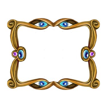 çerçevesi vintage Barok simgesi