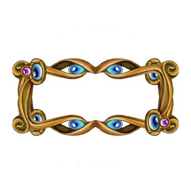 çerçevesi vintage Barok simgesi