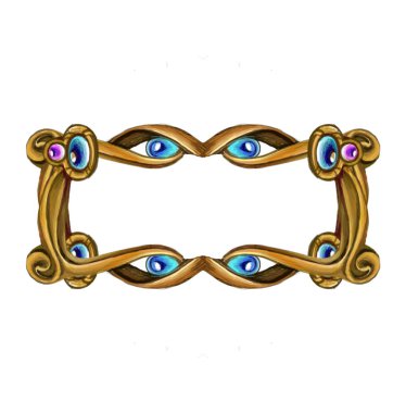 çerçevesi vintage Barok simgesi