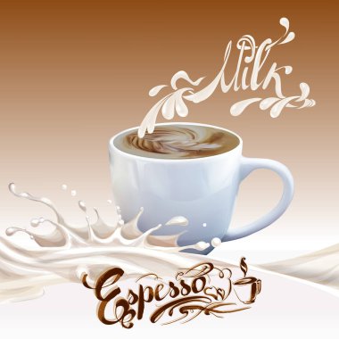 sıvı çikolata, karamel veya kakao illüstrasyon