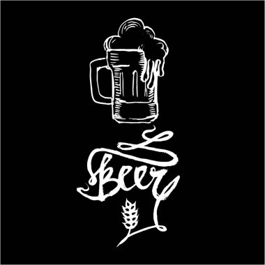 bira vektör logo yazı