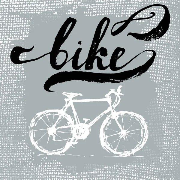 Vélo vecteur vintage — Image vectorielle