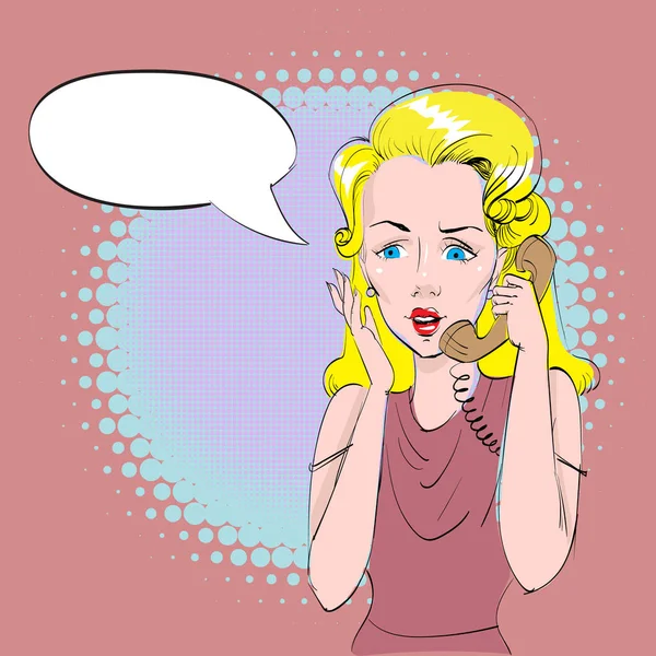 ararsa telefona vektör çizim, pop art