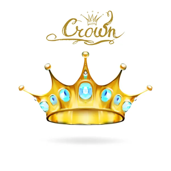 Вектор короны, декоративные элементы в винтажном стиле для декорации — стоковый вектор