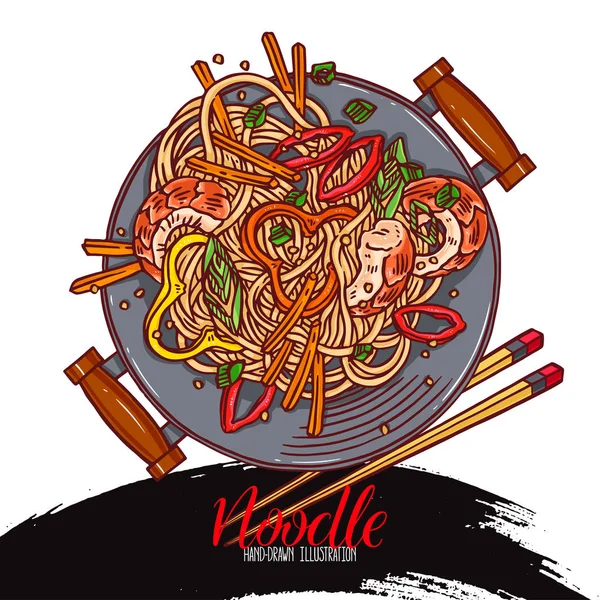 189 Stir Fry Noodle Vector Images Stir Fry Noodle Illustrations Depositphotos