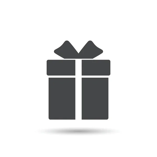 Cadeau pictogram, vector — Stockvector