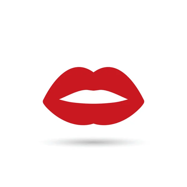 Lippenvektorsymbol — Stockvektor