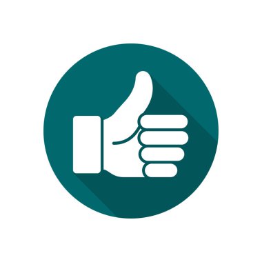 Vektör logo simge başparmak.