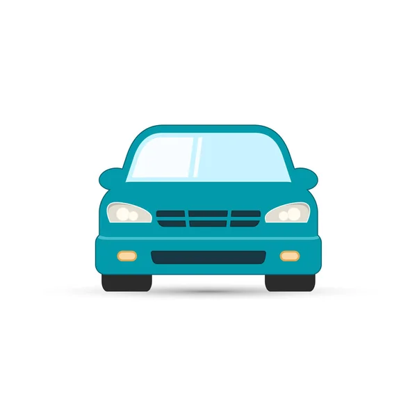 Ilustración vectorial aislado coche . — Vector de stock