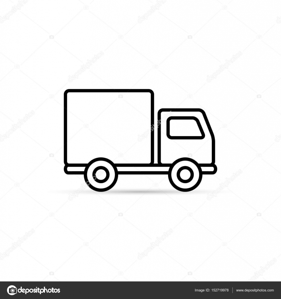 Free Free Truck Outline Svg 870 SVG PNG EPS DXF File