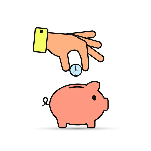Timed sale piggy bank