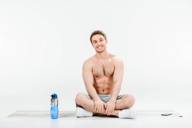 Adam egzersiz yaptıktan sonra rahatlatıcı