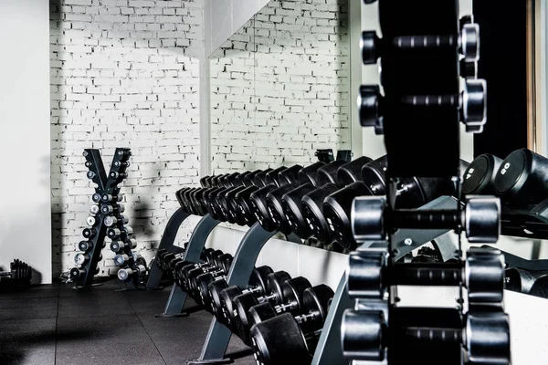 Weight training equipment — Stock Photo