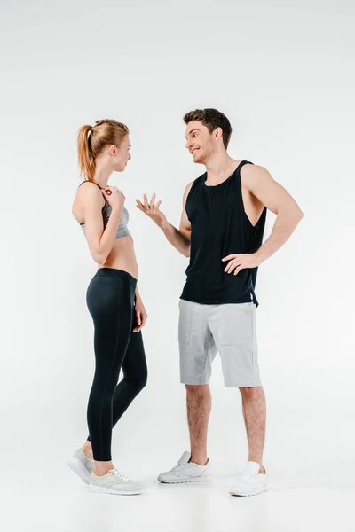 Young fit couple — Stock Photo