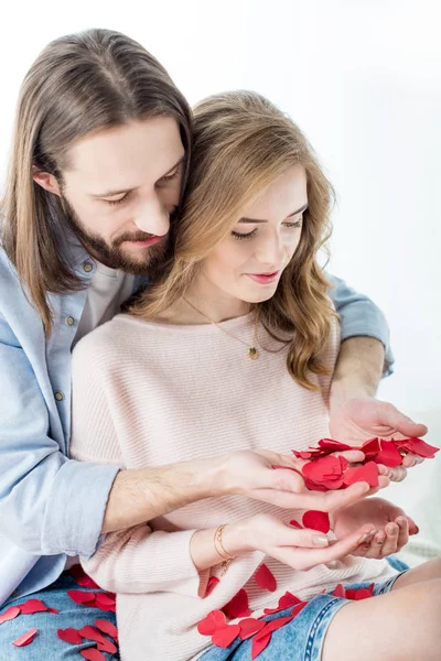 Hermosa pareja enamorada — Foto de Stock