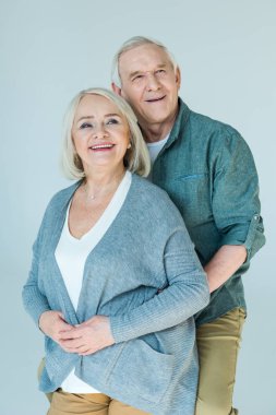 Mutlu yaşlı çift.