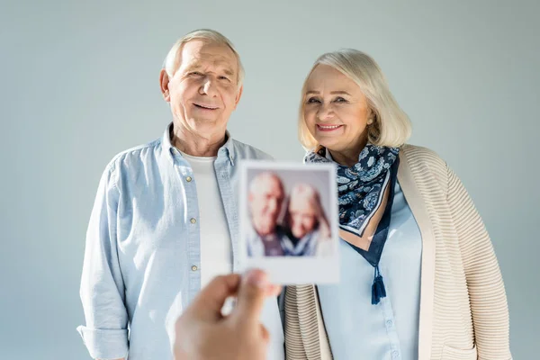 Felice coppia di anziani — Foto Stock