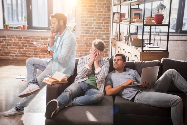 Men working on project — Stock Photo, Image