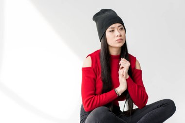 çekici bir Asyalı kadın