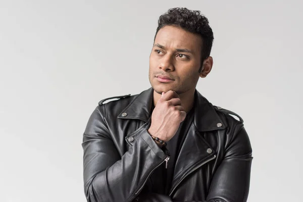 Pensive african american man — Free Stock Photo