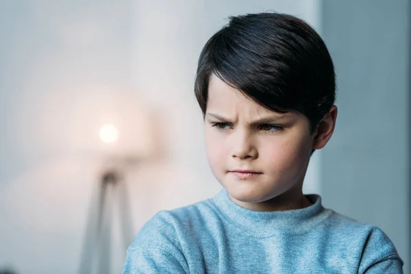 Little offended boy — Stock Photo, Image