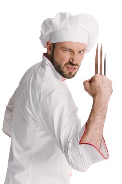 wolverine pençeleri ile kızgın Şef