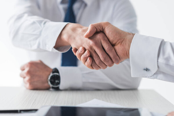 business people handshake