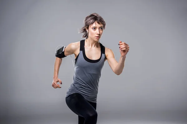 Training sporty woman — Stock Photo