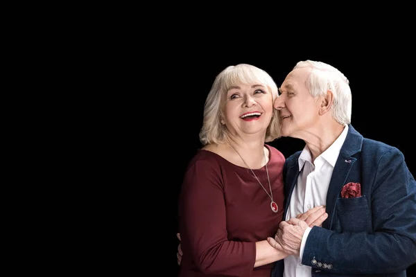 Feliz pareja de ancianos - foto de stock