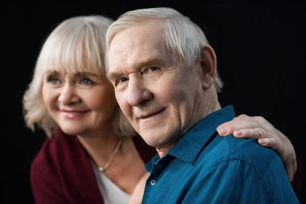 Glückliches Seniorenpaar — Stockfoto