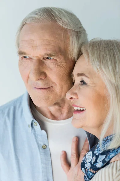 Glückliches Seniorenpaar — Stockfoto