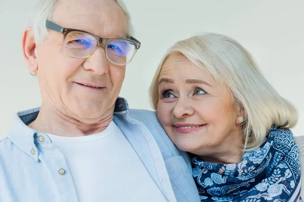 Glückliches Seniorenpaar — Stockfoto