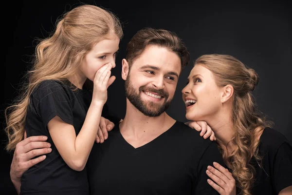 Famiglia felice insieme — Foto stock