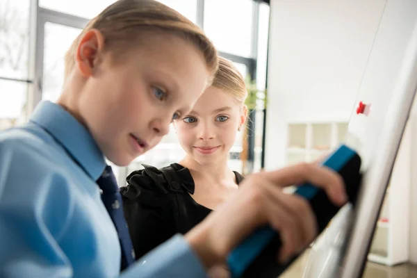 Children in formal clothes — Stock Photo