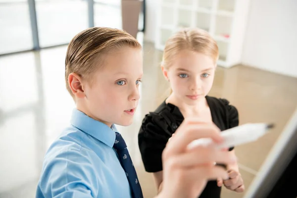 Children in formal clothes — Stock Photo