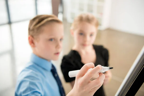 Children in formal clothes — Stock Photo