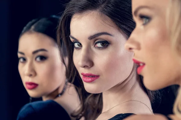 Beautiful women looking at camera — Stock Photo